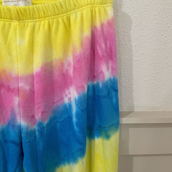 Spiritual Gangster Perfect Sweatpant Highlighter Tie Dye Size Small - Picture 9 of 13